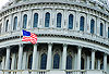 Flag on the Capitol Building (05) Washington, DC