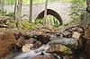 Stream and Stone Bridge (Acadia NP, ME 341) 