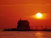 Grand Haven Lighthouse Sunset, MI 