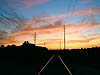 Rail Road Sunset 
